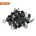 thumbnail image 3 of 30 piezas de tapas de ducto BNC-B, tapones de silicona para dispositivos de video y audio, red de Internet, negro, 3 of 4