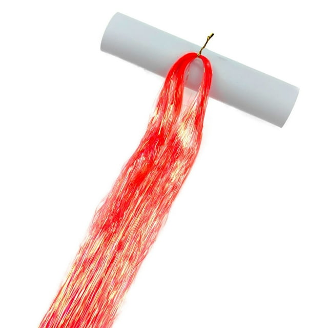 Yunuuuoa Extensions de Cheveux Colorées à Paillettes pour Tresses Fêtes Festivals de Musique, Longues Pièces de Cheveux Synthétiques à Paillettes, Accessoires de Cheveux Résistants à la Chaleur à Clipser pour Concerts Événements et Coiffure Quotidienne