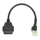 thumbnail image 1 of Adaptador de diagnóstico OBD2 de 16 pines a 4 pines, cable conector para escáner de código OBD, compatible con línea K para motocicletas., 1 of 14