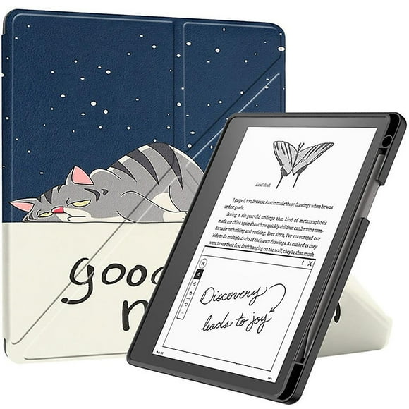 For Kindle Scribe 10.2 Inch 2022 Release Multi-folding Stand Leather Cover