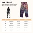thumbnail image 3 of Fotbe Fireworks2 Pantalones de Pijama para Mujer, Pantalones de Dormir, Pantalones Pj con Cordón y Bolsillos-Large, 3 of 6