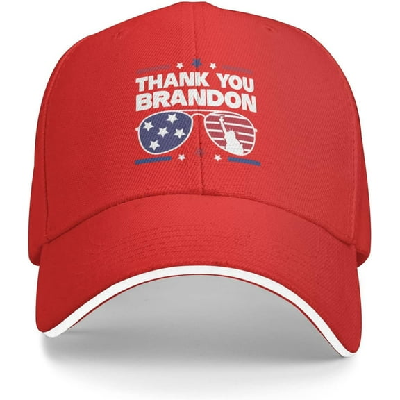 Thank You Brandon Hat I Love Brandon Baseball Caps Men Women Black Ball Hat Adjustable Trucker Hat