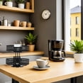 thumbnail image 1 of BRIGHTFUFU Soporte Vertical Para Bolsas De Té De Metal Negro Con Giratorio Para Countertop, 1 of 6