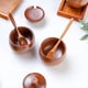 thumbnail image 3 of Juego de tarros de de madera con bandeja, juego de 3 botes para condimentos, recipientes para con tapas y cucharas, caja para condimentos., 3 of 5