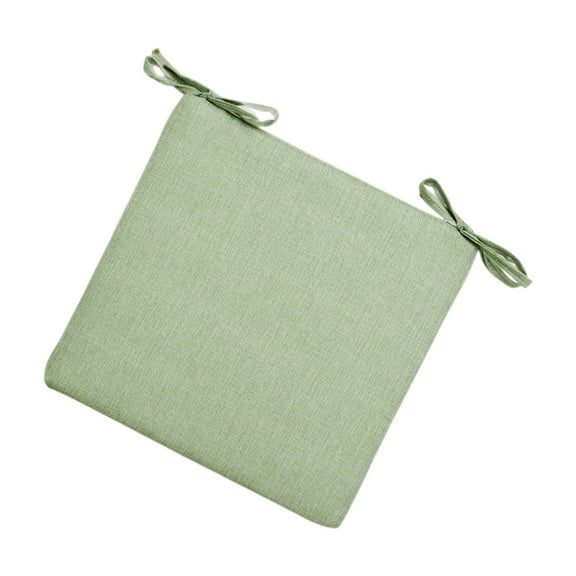 Italian Fabric Chair Seat Cushions Thick Foam Seat Pad Removable Cover Secure Ties For Indoor Outdoor Use