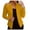 Yellow, variant on Hpapadks Women Blazer Formal Solid Long Sleeve Outerwear Trench Cardigan Suit Jacket Yellow L