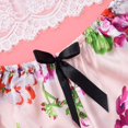 thumbnail image 5 of Gibobby Lencería mujer erótica Conjunto de lencería sexy para mujer con liguero, brasier de encaje y bragas conjunto de tirantes exóticos(Rosa, G), 5 of 5