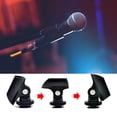 thumbnail image 3 of AURORA TRADE Microphone Holder 180 Degree Rotation Universal Lightweight Desktop Wireless Condenser Microphone Bracket with Hot Shoe for Meeting Room, 3 of 8
