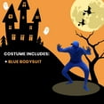 thumbnail image 4 of Seasonal Visions Blueman Bodysuit Costume Adult X-Large Male, 4 of 5