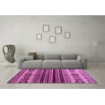 thumbnail image 3 of Ahgly Company Indoor Rectangle Abstract Purple Contemporary Area Rugs, 5' x 8', 3 of 4