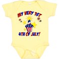 thumbnail image 3 of Inktastic My Very 1st 4th of July Boys or Girls Baby Bodysuit, 3 of 5
