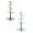 Light Pink 1PCS & Light Gray 1PCS, variant on Mug Holder Tree Thicker Base Non Slip Coffee Cup Holder with 6 Hooks Coffee Mug Rack for Countertop Home Storage and Organizer 2PCS