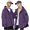 Purple, variant on SuTry Valentine's Day Womens Jacket Print Lightweight Hooded Winter Outdoor Waterproof Tops Fashion Casual Outerwear Jackets for Women(Brown,M)