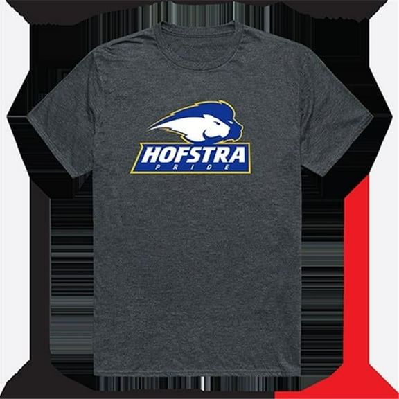 W Republic Products  Hofstra University Cinder College Tee - Heather Charcoal - Large