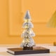 thumbnail image 4 of Mini Christmas Tree Snow Frost Ornaments, Wooden Bases Miniature Scenes, Christmas Crafting Designing, Festive Home Decor, Tabletop Decor, Xmas Ornament Set, Small Wooden Stand, For Bedroom, 4 of 8