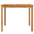 thumbnail image 2 of vidaXL Garden Dining Table 90x90x74 cm Solid Wood Acacia, 2 of 4
