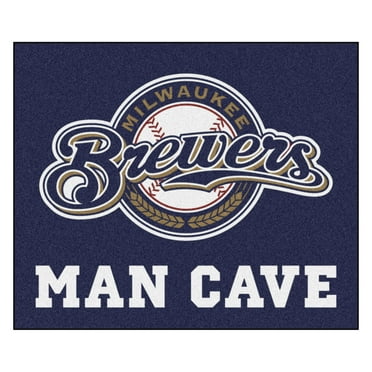 MLB - Milwaukee Brewers Man Cave Tailgater Rug 5'x6'