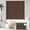 Cordless-mahogany, variant on No Tools No Drill 1" Vinyl Mini Blinds, Cordless Blinds for Windows, Light Filtering Horizontal Window Blinds & Shades, 44" W x 48" H, White