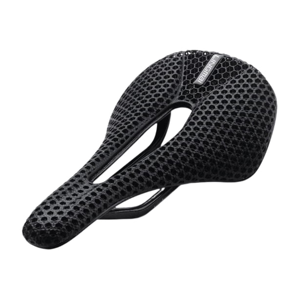 Sillín de bicicleta con estampado 3D, asiento de bicicleta para el Día , ligero, a prueba de golpes, hueco, para adultos, sillín de bicicleta