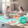 thumbnail image 4 of ODIKA 2'x3' Machine Washable Non-Slip Area Rug, Seaside Creature Wall Hanging Decoration Project High Traffic Rug with Pad, Blue, 619200, 4 of 8