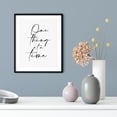 thumbnail image 2 of Designs ByLITA One Thing At A Time 5 x 7 UNFRAMED Print Inspirational Wall Art, 2 of 3