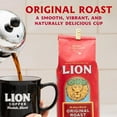 thumbnail image 3 of Lion Coffee Classic Original Whole Bean Coffee, 100% Arabica, Medium Roast, 24 oz, 3 of 6