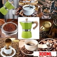 thumbnail image 3 of Inteprter Máquina de café clásica para un café fuerte de gran sabor Taza de café de estilo italiano clásico Juegos de servir café y té 300ml, 3 of 6