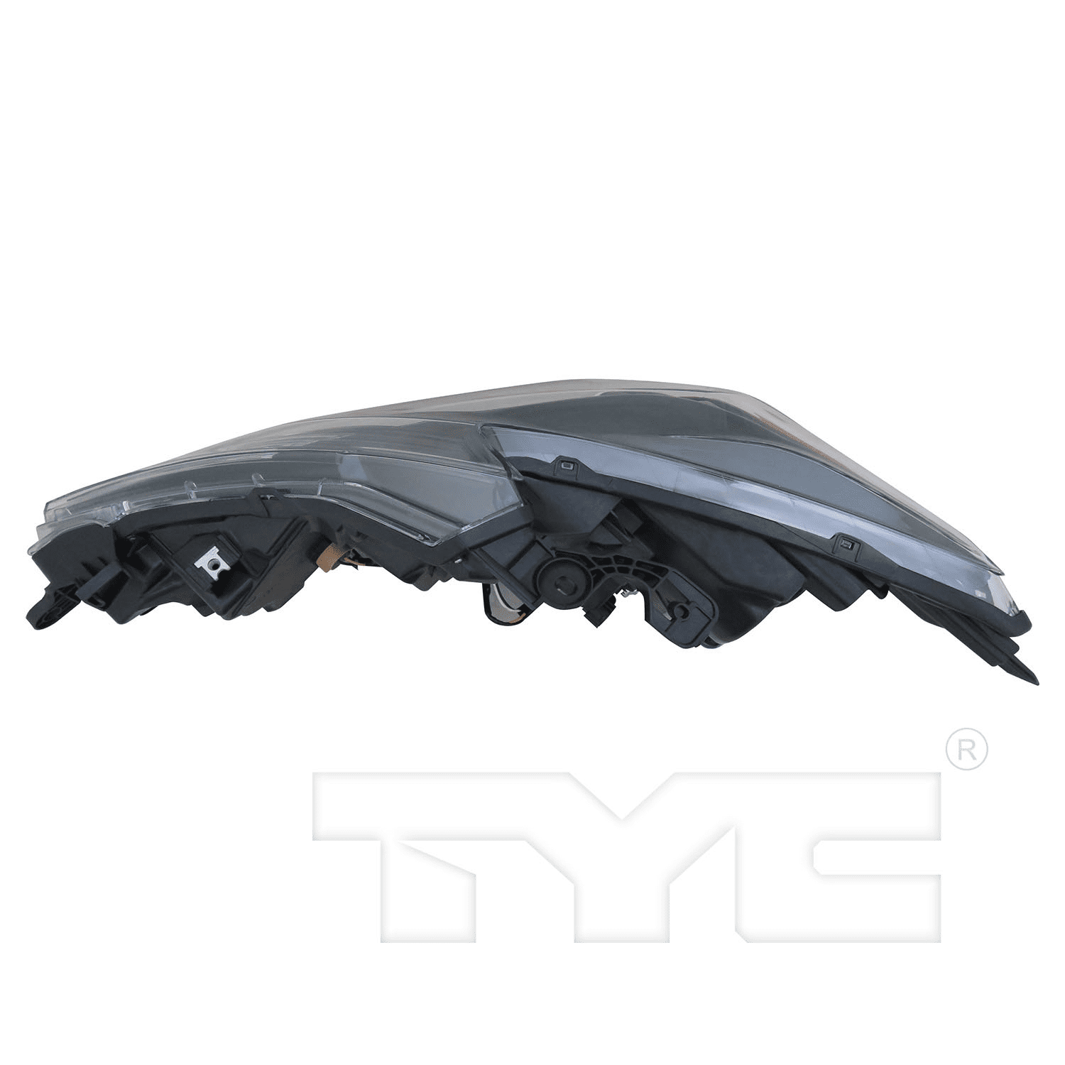 TYC LED Headlight Front Lamp (Smoke) Right Passenger for 16-18 Nissan Altima Fits 2018 Nissan Altima