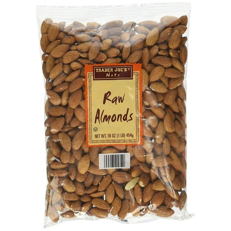 Trader Joe's Raw Almonds 16 Oz