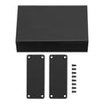 thumbnail image 1 of Aluminum Project Box Matte Black Enclosure Case DIY GPRS Circuit Board Casing 27x66x100mm, 1 of 12
