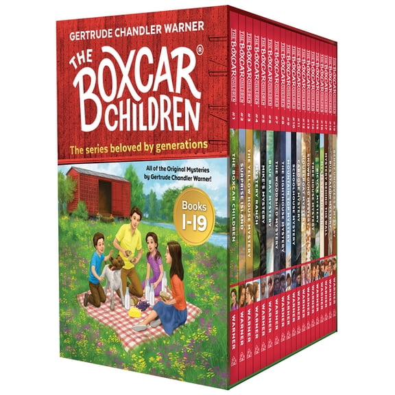 Boxcar Children Mysteries The Boxcar Children Classic Treasury: All 19 Original Mysteries by Gertrude Chandler Warner, (Paperback)