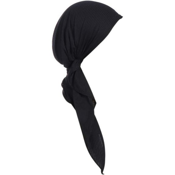 TELOLY Cancer Head Scarf Hat Cap Pre-Tied Hair Cover Wrap Turban Headwear