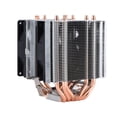 thumbnail image 1 of Enfriador De CPU Heatpipe Silencioso 4 Pines 6 Refrigeración Por Aire De Doble Torre, 1 of 7