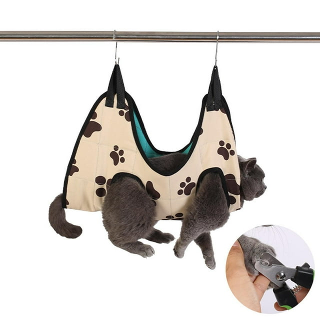 Hamaca transpirable para el atención del perro, bolsa de sujeción, arnés, hamaca, ayudante para lavar, recortar, examinar, suministros para mascotas, Imprimir S Salvador Dali Hamaca para perros