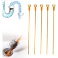 thumbnail image 1 of 2025 New Drain Snake Clog Remover 20 Inch Flexible Tool 5 Pack, 1 of 7