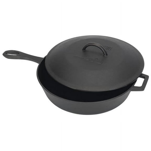 Bayou Classic 7445 5 Quart Covered Skillet