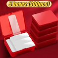 thumbnail image 1 of Double Sided Adhesive Tape Removable Transparent 480pcs No Trace Reusable Wall Stickers, 1 of 7