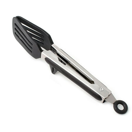 

Food Tong Heat-Resistant Barbecue Cook Accessories Stainless Handle Salad Clamp Grilled Steak Supply Silicone Serving Clip