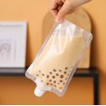 thumbnail image 4 of Bolsa transparente para bebidas, embalaje para bebidas, nevera transparente, zumo líquido fresco, leche, fiesta de boda, reutilizable, 4 of 4
