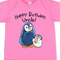 thumbnail image 4 of Inktastic Happy Birthday, Uncle Cute Penguins Boys or Girls Baby Bodysuit, 4 of 5
