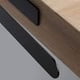 thumbnail image 5 of Toallero, barra adhesiva para toallas para espacios elegantes, acero inoxidable, negro, diseño minimalista, solución para ahorrar espacio, fácil instalación, resistente a la oxidación y duradero, 5 of 6