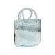 thumbnail image 2 of Florero con forma de bolso NikouMX de Vidrio transparente altura 28,5 cm Diámetro 19,5 cm, 2 of 8