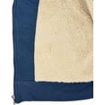 thumbnail image 2 of Eddie Bauer Men's Shearling-Lined Full-Zip Hoodie, Heavyweight Fleece, Relaxed Fit (BLUE/XX-LARGE), 2 of 6