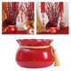 thumbnail image 5 of Mini figurita de bonsái con forma de bolsa de bendición para macetas, decoración para el hogar y la oficina rojo, 5 of 9
