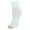 White, variant on Women's GOLDTOE ® 3-pack CoolMax Quarter Socks Color: White Size: N/A