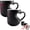 2pcs, variant on Interactive Heat Reveal Magic Mug - Magic Ceramic Cup with Hidden Red Heart - 11oz Coffee Mug for Her - Perfect Surprise for Significant Others