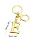 thumbnail image 3 of 1 llavero de metal con letras doradas de la A a la Z, ideal como regalo de Navidad, para decorar el hogar otoñal o para decorar la habitación., 3 of 6