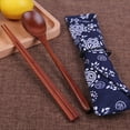 thumbnail image 6 of Japanese Chopsticks And Spoon Set, Wooden Chopsticks And Spoon Set, Outdoor Travel Tableware, Light Weight, Hand Polished, Smooth, 6 of 9