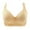 Beige, variant on Utoimkio Wireless Bras for Women No Underwire Push Up Bras for Women Full Coverage Comfort Breathable Everyday Bras