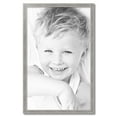 thumbnail image 2 of ArtToFrames 25" x 40" Classic Silver Picture Frame, 25x40 inch Silver Wood Poster Frame (WOM-4926), 2 of 7